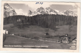 E1646) MARIA ALM Bei Saalfelden - Lehrerinnenheim PINZGAU - Salzburg - Alte FOTO AK - Saalfelden