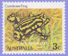 AUSTRALIA 1983  DEFINITIVE 3c. FROG  P. 14x14½   S.G. 782a  U.M. /N.S.C. - Neufs