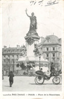 FRANCE - Paris - Place De La République - Animé - Carte Postale Ancienne - Autres Monuments, édifices