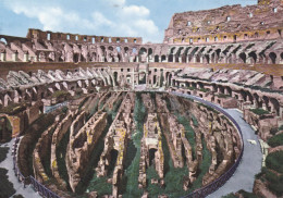 ROMA, COLOSSEO COL NUOVI SCAVI, POSTCARD, ITALIE - Coliseo