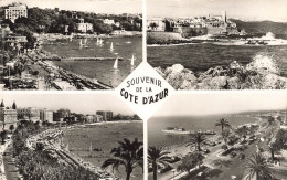 FRANCE - Souvenir De La Côte D'Azur - Juan Les Pins - Antibes - Cannes - Nice - Carte Postale - Autres & Non Classés