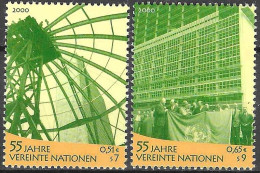 UNITED NATIONS # VIENNA FROM 2000STAMPWORLD 313-14** - Unused Stamps