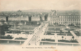 FRANCE - Paris - Panorama De Paris - Les Tuileries - Carte Postale Ancienne - Panorama's