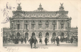 FRANCE - Paris - Vue Générale De L'Opéra - Animé - Carte Postale Ancienne - Otros Monumentos