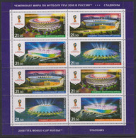 Soccer World Cup 2018 - Football - RUSSIA - Sheet MNH - 1994 – Estados Unidos