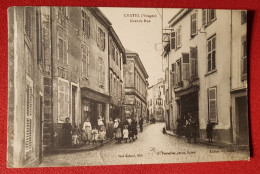 CPA - Chatel  -(Vosges) - Grande Rue - Chatel Sur Moselle