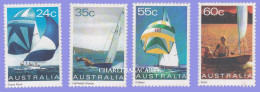 AUSTRALIA 1981  YACHTS  S.G. 833-836  U.M. /N.S.C. - Neufs