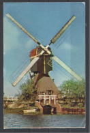 Netherlands, Breukelen,  Wipwatermolen, Dutch Windmill, 1962. - Breukelen