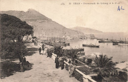 ALGÉRIE - Oran - Promenade De Létang Et Le Port - Carte Postale Ancienne - Oran