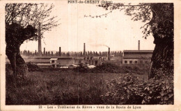 K0401 - PONT De CHÉRUY - D38 -  Les Tréfileries Du Hâvre Vues De La Route De Lyon - Pont-de-Chéruy