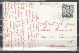 Postkaart Van Mont-Gauthier (sterstempel) - 1953-1972 Lunettes