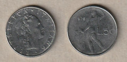 00497) Italien, 50 Lire 1978 - 50 Liras