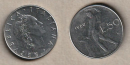 00495) Italien, 50 Lire 1980 - 50 Liras