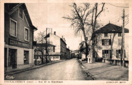 K0401 - PONT De CHÉRUY - D38 -  Rue De La République - Pont-de-Chéruy