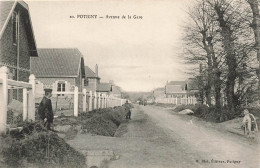 FRANCE - Potigny - Avenue De La Gare - Enfants  - Carte Postale Ancienne - Andere & Zonder Classificatie