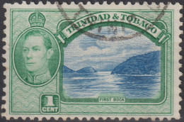 1938 Trinidad & Tobago (...-1961) ° Mi:TT 131, Sn:TT 50, Yt:TT 138, First Boca, King George VI Pictorials - Trinidad & Tobago (...-1961)