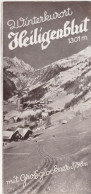 E1675) HEILIGENBLUT Mit Großglockner - Tolle Alte Prospekt ALT ! - Heiligenblut