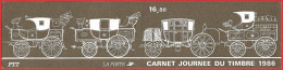 France 1986 - Carnet Journée Du Timbre : Postes Et Diligences ( Sans Timbres ) YT BC 2411A - Stage-Coaches