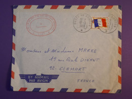 BN0 FRANCE  DJIBOUTI  BELLE LETTRE FM  1969 A CLAMART + AFF. INTERESSANT++ - Covers & Documents