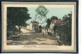 CPA - EPINAY-sur-ORGE (91) Aspect Du Carrefour De La Rue De Corbeil Et De La Rue De Grandvaux En 1907 - Carte Colorisée - Epinay-sur-Orge