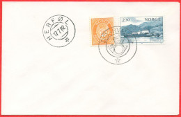 NORWAY - Herføl 1982.07.17 «D/S Hvaler» (crowned Posthorn Postmark) - Maritime