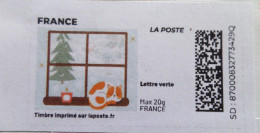 France > Personnalisés Hiver - Printable Stamps (Montimbrenligne)