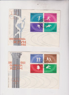 POLAND 1960  WARSZAWA FDC  Covers OLYMPIC GAMES - Cartas & Documentos