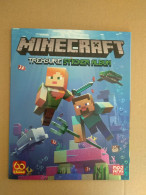 PANINI Album MINECRAFT TREASURE STICKER ALBUM (with 6 Stickers For Start) - Edición  Inglesa