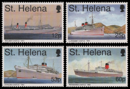 St. Helena 1996 - Mi-Nr. 678-681 ** - MNH - Schiffe / Ships - Saint Helena Island