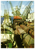 Riga Harbour Port, Soviet Latvia USSR 1970s Unused Postcard. Publisher Liesma, Riga - Lettonie