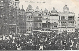 D/1        Belgique     -     Grand Place    -  Marché - Mercadillos