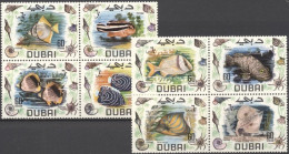Dubai 1967, Fishes, 8val - Dubai