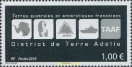 605879 MNH ANTARTIDA FRANCESA 2018 DISTRITO DE TIERRA ADELIE - Unused Stamps