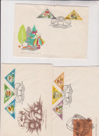 POLAND 1959 WARSZAWA FDC  Covers Mushroom - Lettres & Documents