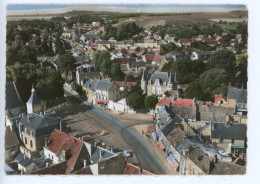 EN AVION AU DESSUS DE MAINTENON PLACE ARISTIDE BRIAND VUE AERIENNE LAPIE - Maintenon