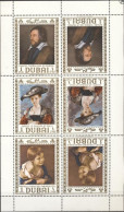 Dubai 1967, Art, Paintings In The National Gallery, London, Murillo, Rubens, Sheetlet - Rubens