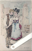 Illustrateur  Alsace Kauffmann, Les Provinces Amoureuses  En Alsace - Kauffmann, Paul