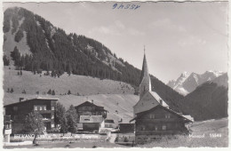 E1701) BERWANG - Tirol Gegen Die Zugspitze - HAUS Details Mit Kirche - Berwang