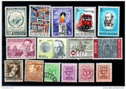 BELGIO - BELGIE - BELGIQUE - Lotto Misto Francobolli Usati & Nuovi - Mixed Lot Of Used & New Stamps - Collections