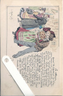 Illustrateur  Alsace Kauffmann, Décembre 1901, Voir Texte De L'auteur (rare) - Kauffmann, Paul