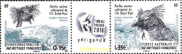602554 MNH ANTARTIDA FRANCESA 2018 AVE SUBTROPICAL DE LA ISLA DE SAN PAUL - Unused Stamps