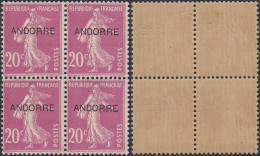 Andorre 1931 - Andorre Française - Timbres Neufs. Yvert Nr.: 8 Michel Nr.: 8. Lilas Pâle. RARE¡¡¡.... (EB) AR-01537 - Ongebruikt