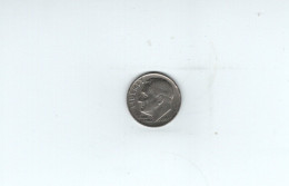 USA - Pièce 10 Cents Roosevelt Dime  1965 SUP/XF  KM.195a - 1946-...: Roosevelt