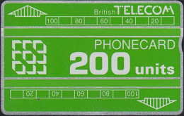 UK - British Telecom L&G  BTD027 - 5st Definitive Cards - 200 Units - 123C - BT Definitive