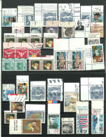 USA United States Lot 40 Stamps Vfu All With Border Print Specialities - Varietà, Errori & Curiosità