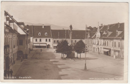 E1714) KNITTELFELD - HAUPTPLATZ - Tolle Alte FOTO AK 1916 - Knittelfeld