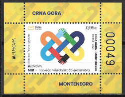 MONTENEGRO EUROPA CEPT 2023 Bloc/minisheet Neuf/mint/ungestemp. - 2023