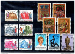 LUSSEMBURGO - LUXEMBOURG - Lotto Francobolli Usati - Lot Of Used Stamps - Colecciones