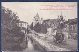 CPA [82] Tarn Et Garonne > Auvillar Rouleau Tracteur - Auvillar