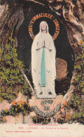 FRANCE - Lourdes - La Vierge De La Grotte - Carte Postale - Lourdes